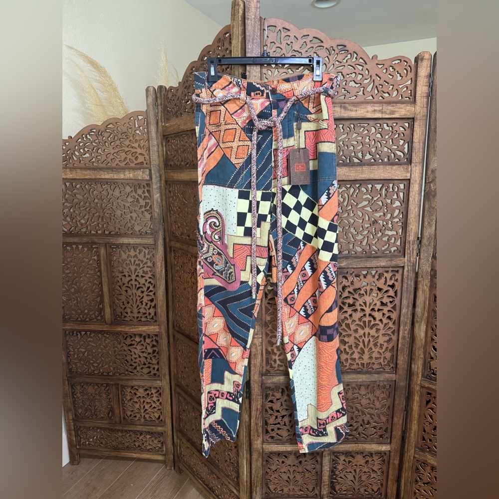 NEW NWT Etro CLASSIC Jeans MULTICOLOR - Picture 4 of 7